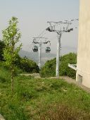 Pŭtu&oacute;shān "ropeway" to the top of F&oacute;dĭng (Buddha Peak, 佛顶), elev. 288m