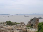 Sea traffic in the Zhoushan Archipelago